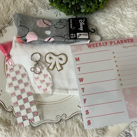 The Unbranded Brand Other - Stuff a pouch| pencil pouch bundle - keychain- bookmark - planner